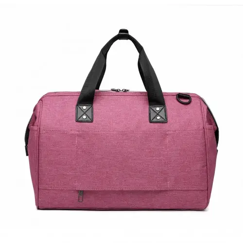 E1802 - Kono Maternity Baby Changing Bag Shoulder Travel Bag Pink by All Mart Bristol Ltd
