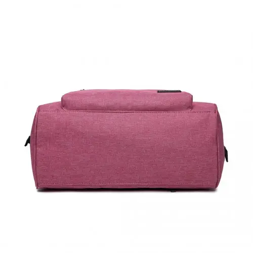 E1802 - Kono Maternity Baby Changing Bag Shoulder Travel Bag Pink by All Mart Bristol Ltd
