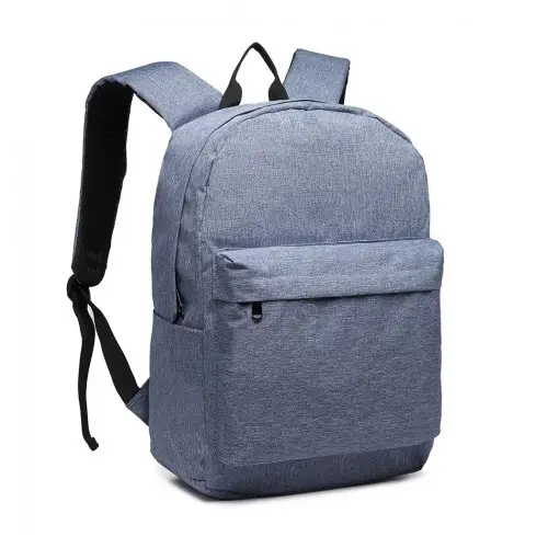 E1930 - Kono Durable Polyester Everyday Backpack With Sleek Design - Blue by All Mart Bristol Ltd