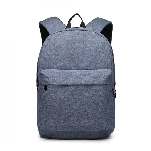 E1930 - Kono Durable Polyester Everyday Backpack With Sleek Design - Blue by All Mart Bristol Ltd