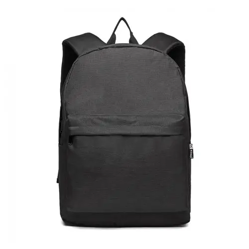 E1930 - Kono Durable Polyester Everyday Backpack With Sleek Design - Black by All Mart Bristol Ltd