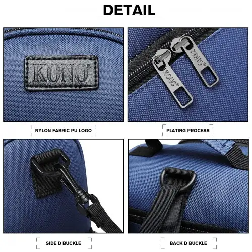 E1958-KONO INSULATED COOL BAG FAMILY LUNCH BOX - NAVY by All Mart Bristol Ltd