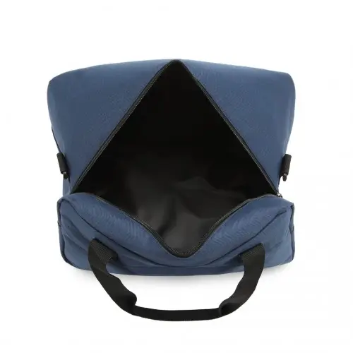 E1960S - Kono Lightweight Multi Purpose Unisex Sports Travel Duffel Bag - Navy by All Mart Bristol Ltd