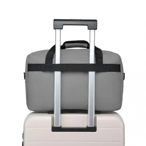 E1960M - Kono Lightweight Multi Purpose Unisex Sports Travel Duffel Bag - Grey by All Mart Bristol Ltd