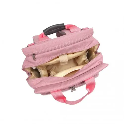 EM2105 - Kono Simple Lightweight Maternity Changing Bag - Pink by All Mart Bristol Ltd