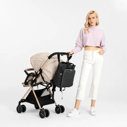 EM2105 - Kono Simple Lightweight Maternity Changing Bag - Pink by All Mart Bristol Ltd