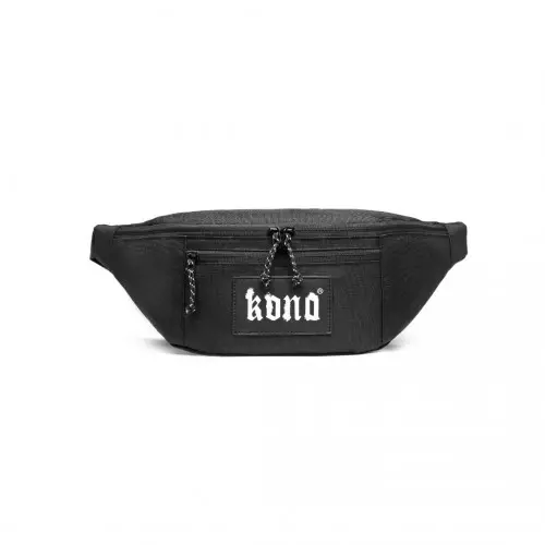 EA2136 - Kono Lightweight Fashion Sports Bum Bag For Men And Women - Black by All Mart Bristol Ltd