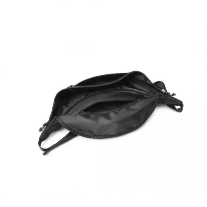EA2136 - Kono Lightweight Fashion Sports Bum Bag For Men And Women - Black by All Mart Bristol Ltd
