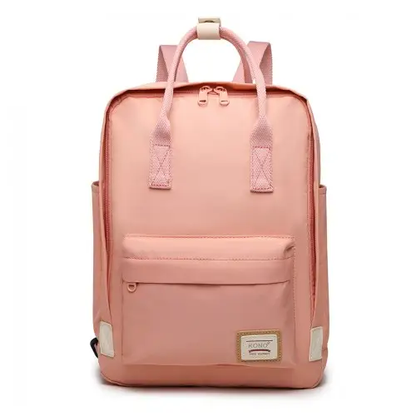 EB2017 - Kono Large Polyester Laptop Backpack - Pink by All Mart Bristol Ltd