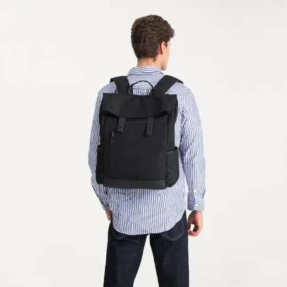 EM2114 - Kono Waterproof Large Capacity School Laptop Backpack - Black by All Mart Bristol Ltd