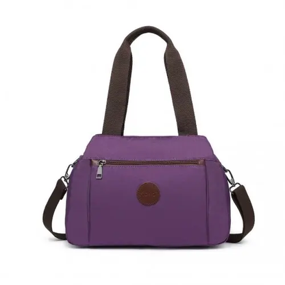 EH2239 - Kono Waterproof Multi-Functional Handbag Cross Body Bag - Purple by All Mart Bristol Ltd