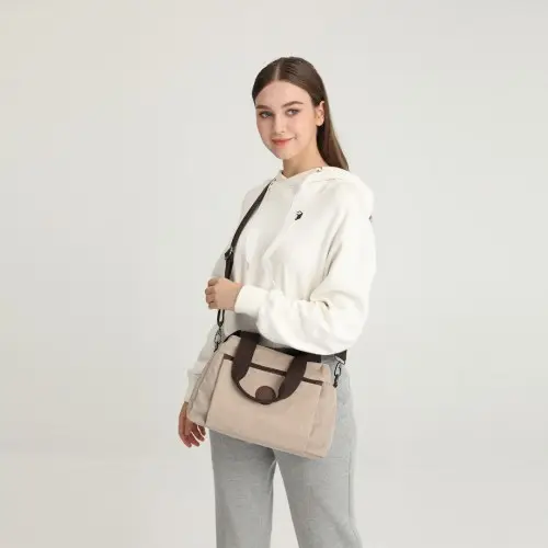 EH2239 - Kono Waterproof Multi-Functional Handbag Cross Body Bag - Purple by All Mart Bristol Ltd