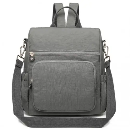 EH2107 - Kono Multi Way Anti-theft Waterproof Backpack Shoulder Bag - Grey by All Mart Bristol Ltd