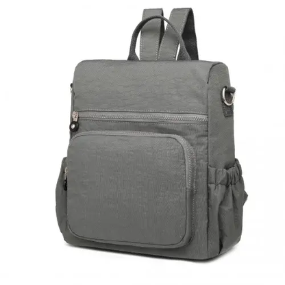 EH2107 - Kono Multi Way Anti-theft Waterproof Backpack Shoulder Bag - Grey by All Mart Bristol Ltd