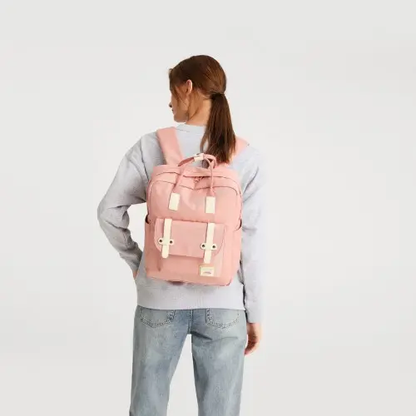 EB2211 - Kono Casual Daypack Lightweight Backpack Travel Bag - Pink by All Mart Bristol Ltd