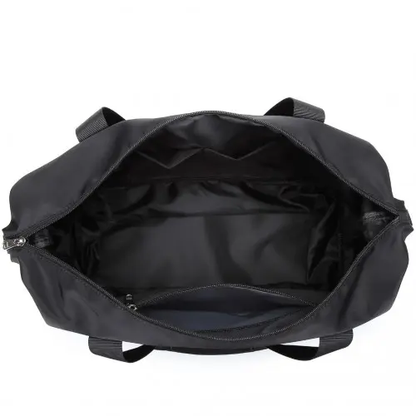 EA2212 - Kono Two Pieces Expandable Durable Waterproof Travel Duffel Bag Set - Black by All Mart Bristol Ltd