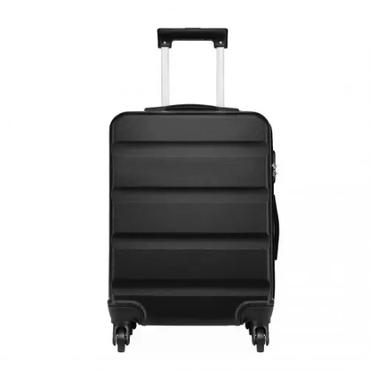 K1991-1L - Kono 24 Inch Horizontal Design ABS Hard Shell Suitcase With TSA Lock - Black by All Mart Bristol Ltd