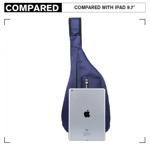 LB1934 - Miss Lulu Casual Single Strap Sling Backpack - Navy by All Mart Bristol Ltd