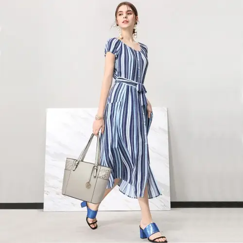 LG1943 - MISS LULU LASER CUT OUT TOTE SHOPPER BAG - GREY by All Mart Bristol Ltd