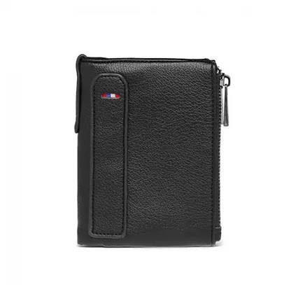 LP2021 - Miss Lulu Leather Look Wallet - Black by All Mart Bristol Ltd