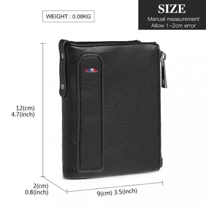 LP2021 - Miss Lulu Leather Look Wallet - Black by All Mart Bristol Ltd