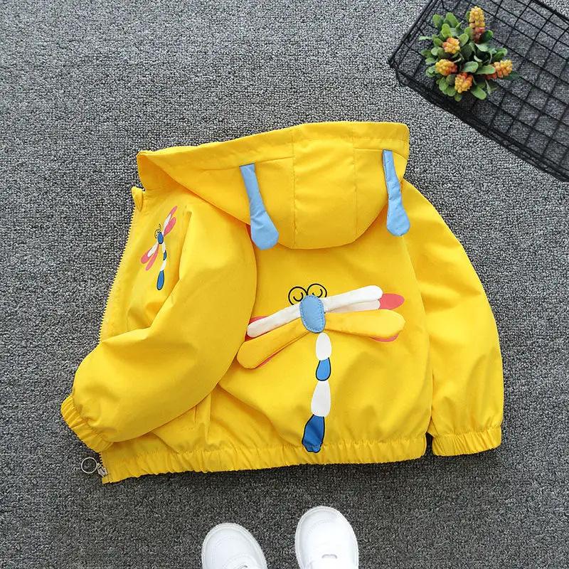 Kids' Fashion Hooded Zip Jacket by Dropshipman