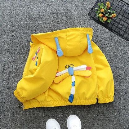 Kids' Fashion Hooded Zip Jacket by Dropshipman