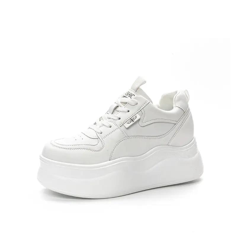 Wedge Platform Thick Bottom Inner Height Increasing Casual Shoes by Dropshipman