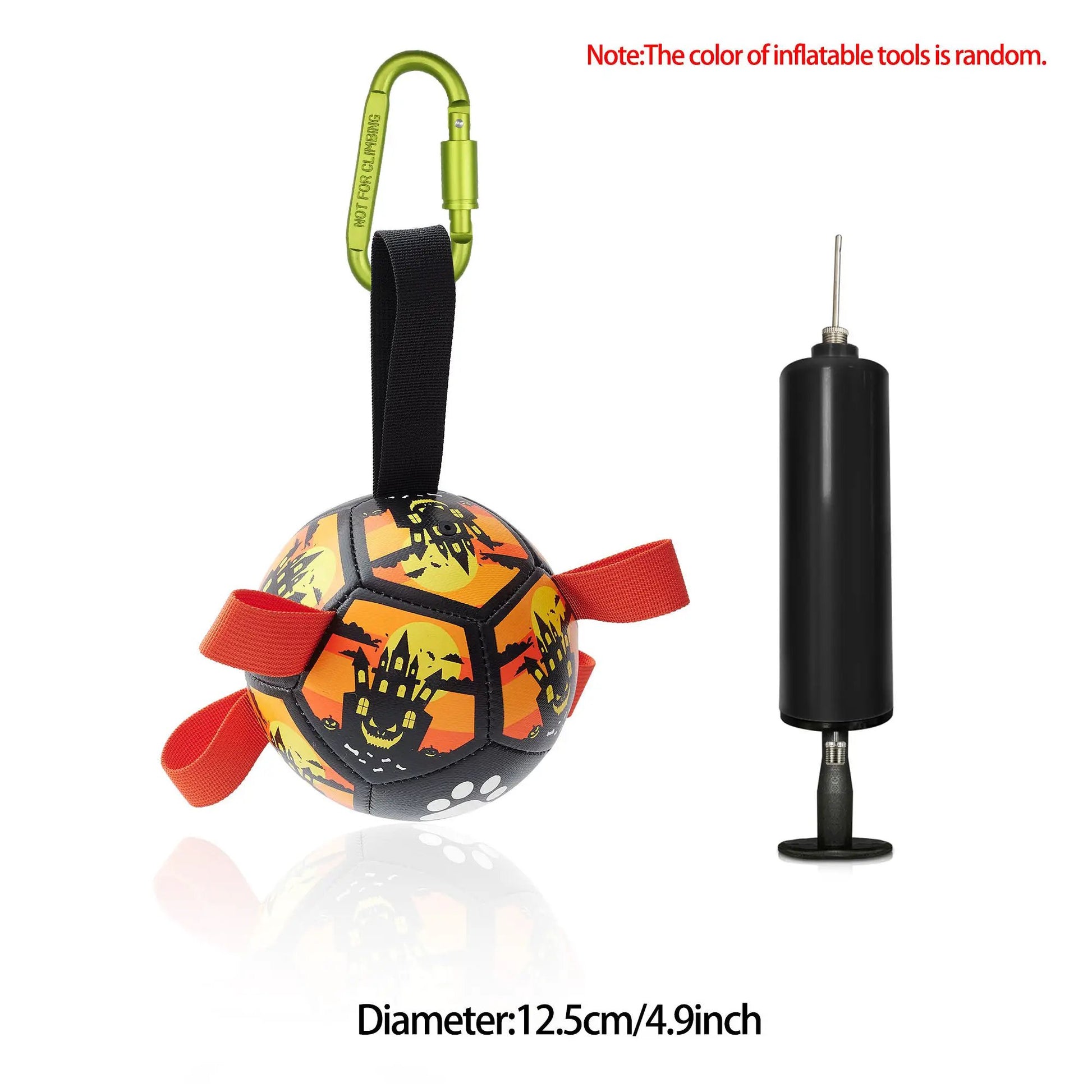 Interactive Dog Football Toy Soccer Ball Inflated Training Toy For Dogs Outdoor Border Collie Balls For Large Dogs Pet Supplies by Dropshipman