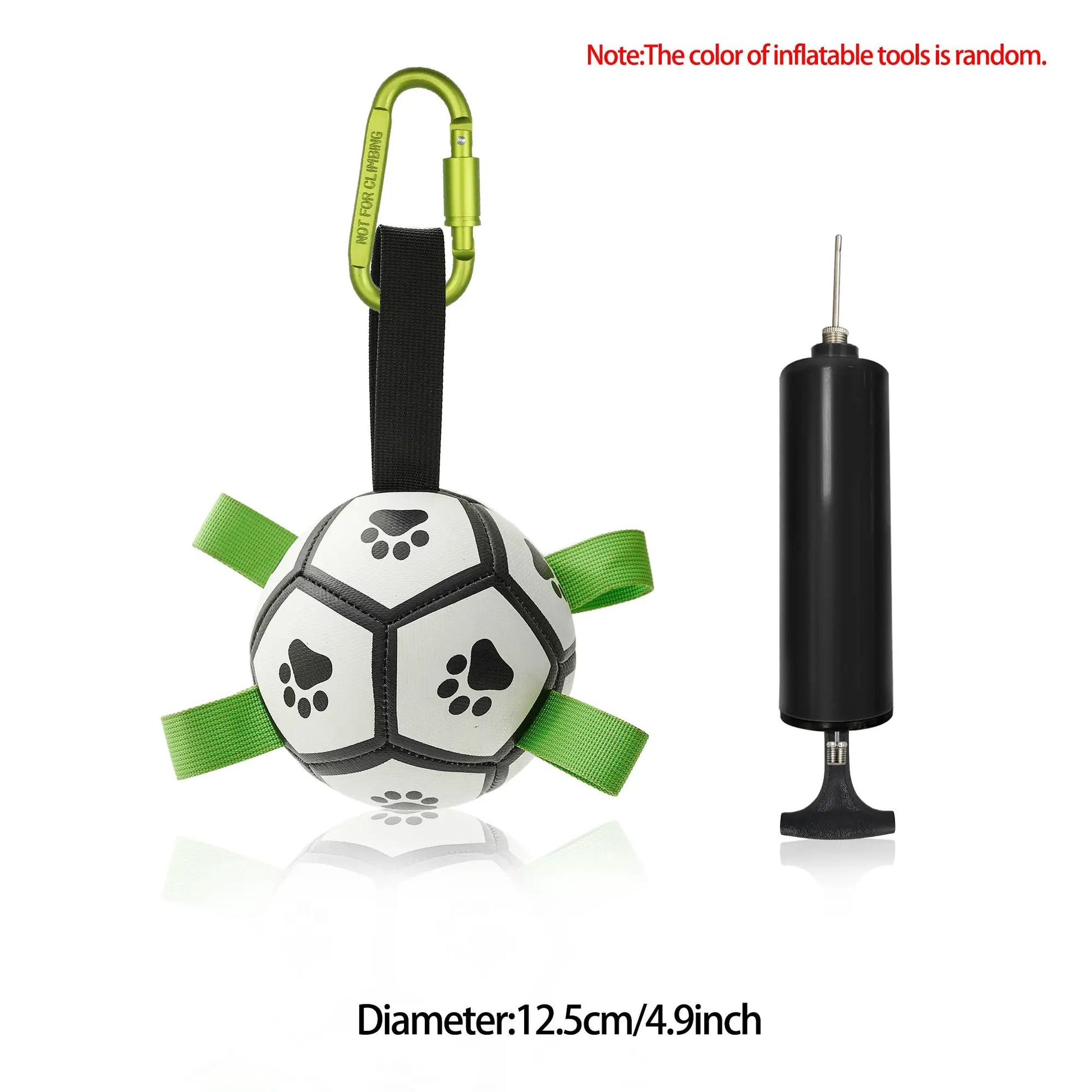 Interactive Dog Football Toy Soccer Ball Inflated Training Toy For Dogs Outdoor Border Collie Balls For Large Dogs Pet Supplies by Dropshipman