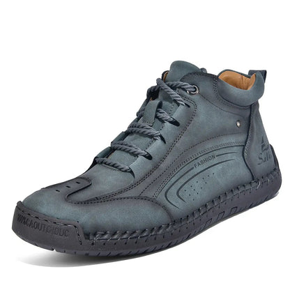 Plus-size Mens Fashion With Hand-stitched Soles by Dropshipman