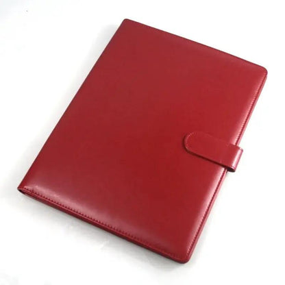 Multifunctional A4 Conference Folder Business Stationery Folder Leather Contract File Folders by All Mart Bristol Ltd
