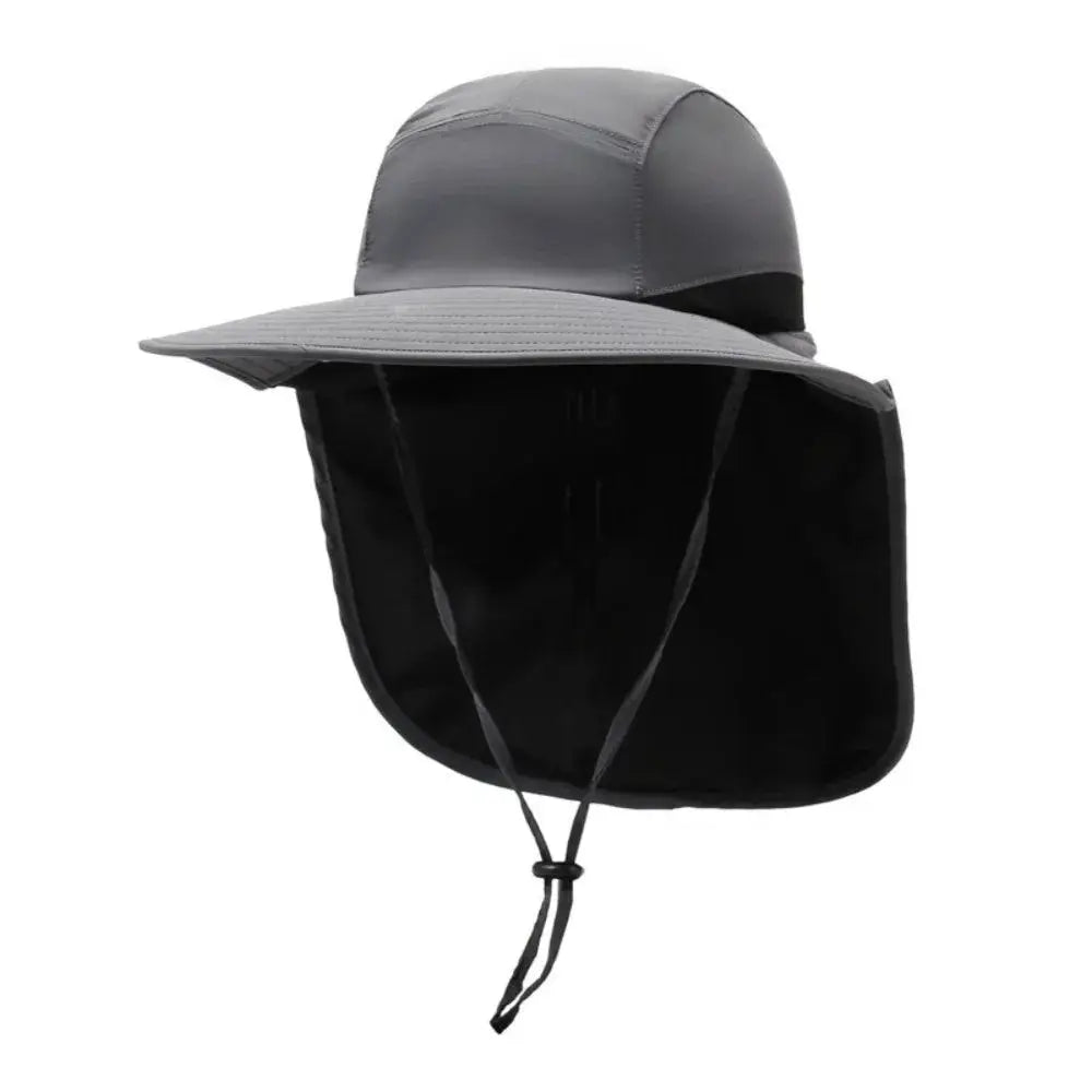 Fashion Wide Brim Outdoor Sun Hat Adjustable UV Protection Fisherman Cap with Neck Flap Quick-drying Bucket Cap Women by All Mart Bristol Ltd