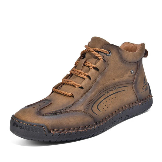 Plus-size Mens Fashion With Hand-stitched Soles by Dropshipman