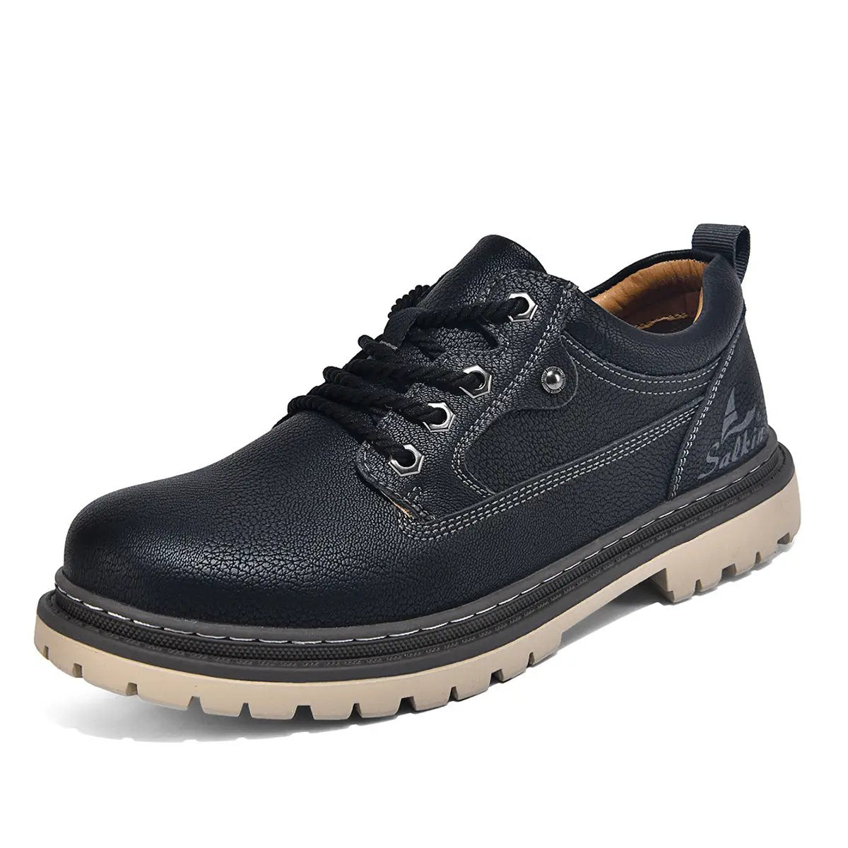 British-style Work Boots For Trendy Men by Dropshipman