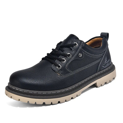 British-style Work Boots For Trendy Men by Dropshipman