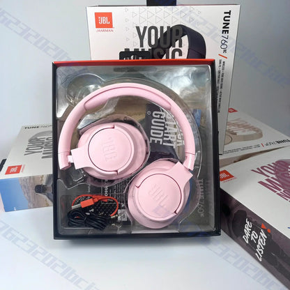 JBL Tune 760NC Wireless Over-Ear Headphones Foldable Active Noise Cancellation Sports Headset for Music And Travel by All Mart Bristol Ltd