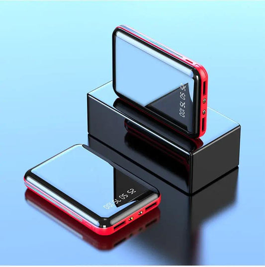 3 sections full mirror 20000mAh power bank by Dropshipman