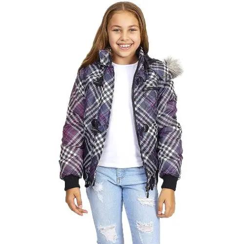 Girls Brave Soul Marley Padded Jacket by Brave Soul