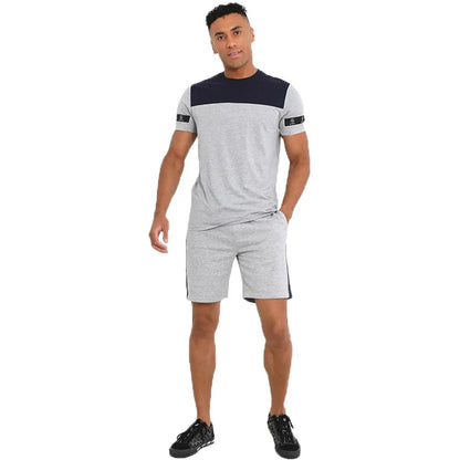 Men's Brave Soul Meadvale Top & Shorts Set by Brave Soul