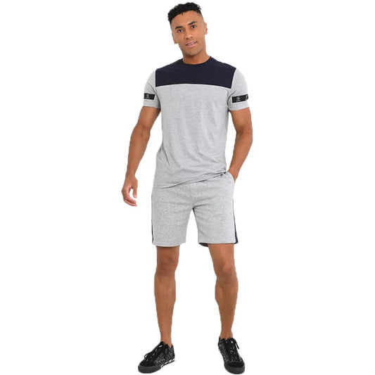 Men's Brave Soul Meadvale Top & Shorts Set by Brave Soul