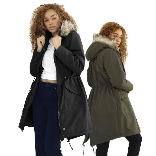 Brave Soul Charlotte Fishtail Parka by Brave Soul