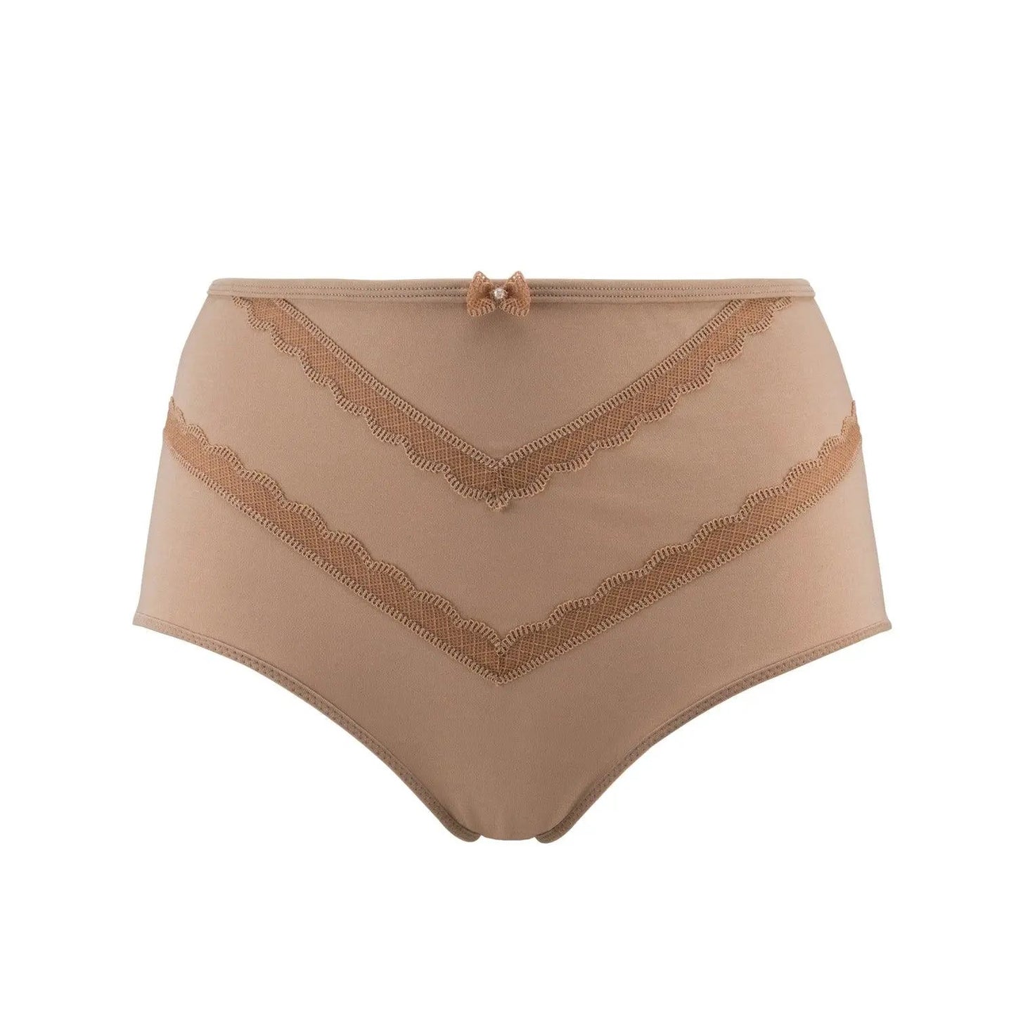 Vanessa- Silk & Organic Cotton Full Brief in Skin Tone Colours by Juliemay Lingerie