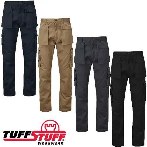 Mens Tuffstuff Pro Work Trousers - 711 by TuffStuff