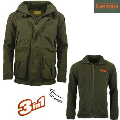 Game EN306 Stealth 3 in 1 Jacket & Fleece by Game Technical Apparel