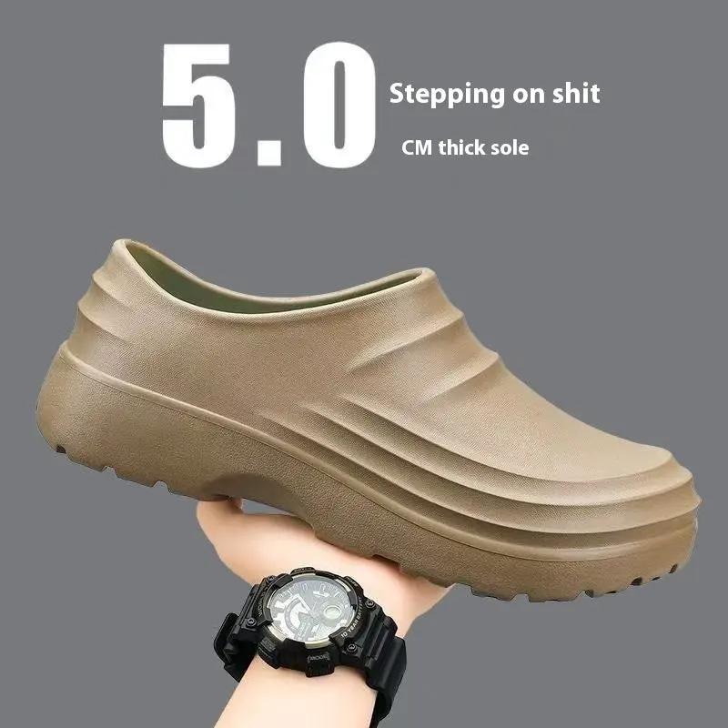Waterproof Non-slip New All-inclusive Work Lightweight Platform Shoes by Dropshipman