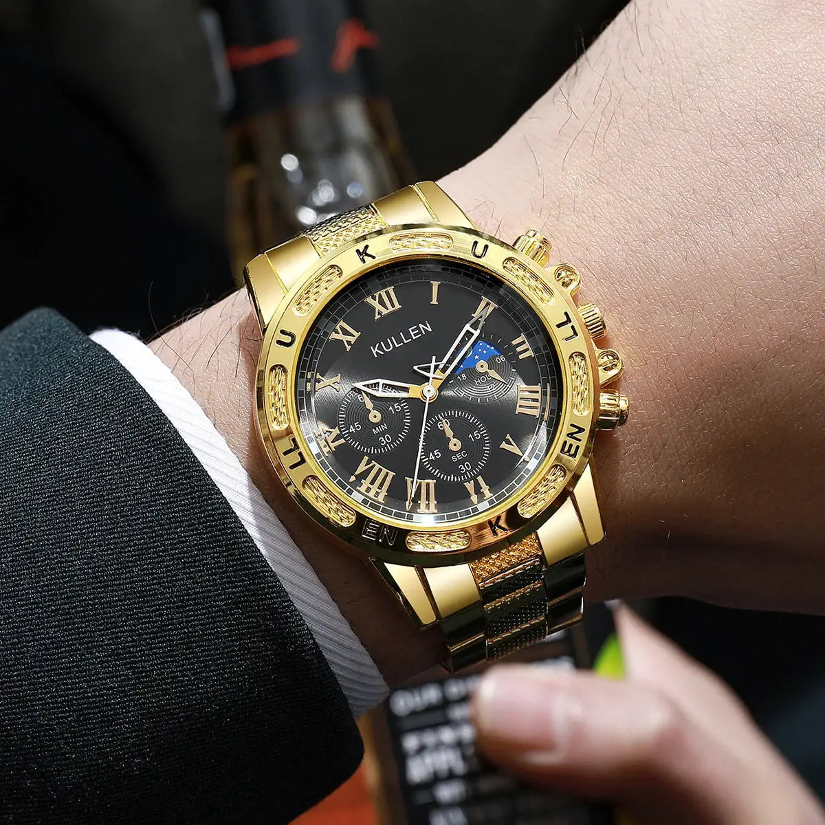 1PC Surprise Mystery Watch Blind Box-Luxury Large Dial Mens Quartz Watch Fashion Men Business Wristwatches Reloj Hombre by All Mart Bristol Ltd