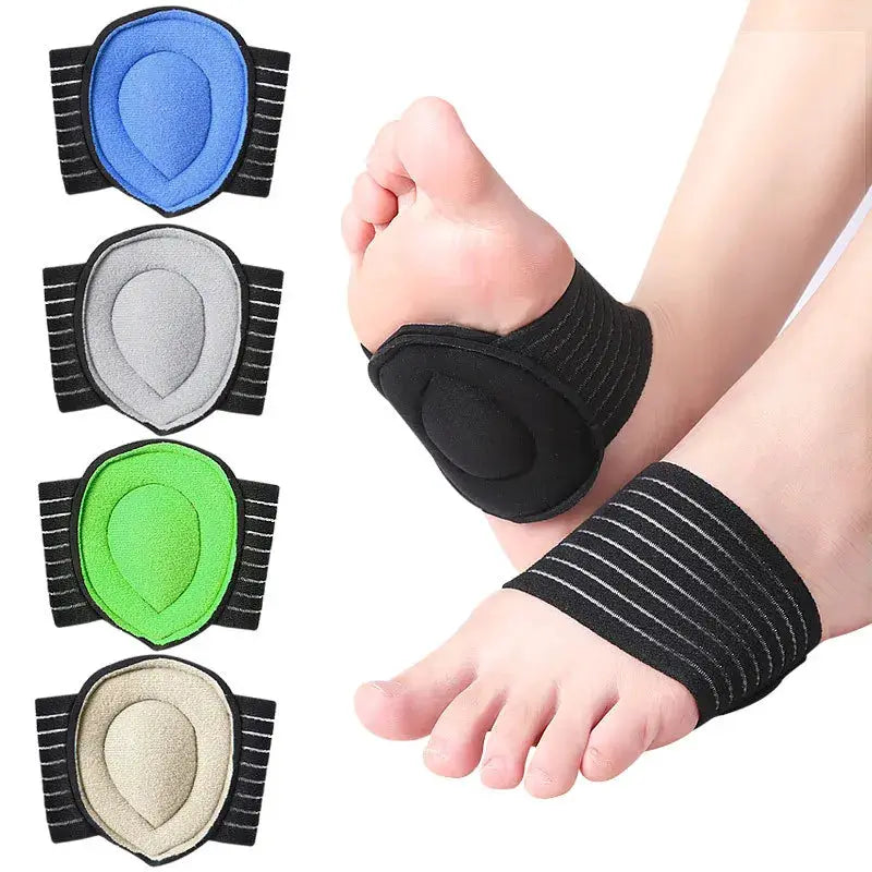 1Pair Flat Feet Orthopedic Insoles Arch Support Plantar Fasciitis Heel Pain Aid Foot Cushioned, Health Foot Care Products by All Mart Bristol Ltd