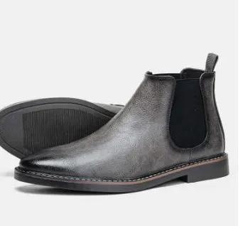 Fashion Retro Cotton Boots British Velvet Short Boots by Dropshipman