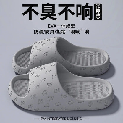 2026 EVA Women Sandals Slippers Solid Color Simple Non-slip Soft Sole Comfortable Shower Slippers Outdoorf Couple Shoes by All Mart Bristol Ltd